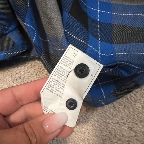 DC Men’s Button Down Long Sleeve Shirt Top - Picture 6 of 6